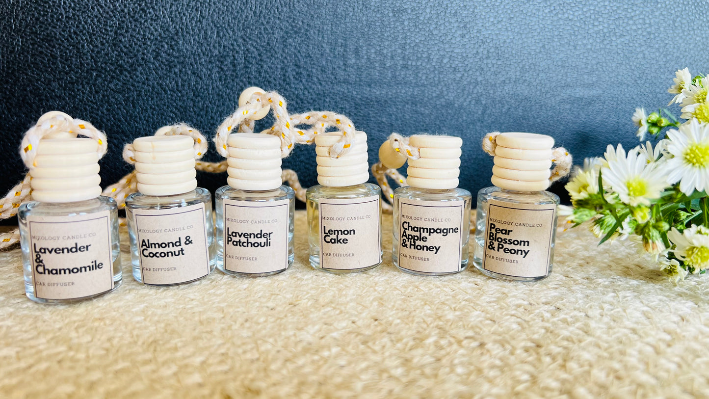 Beautiful Car Diffuser with Rose Quartz