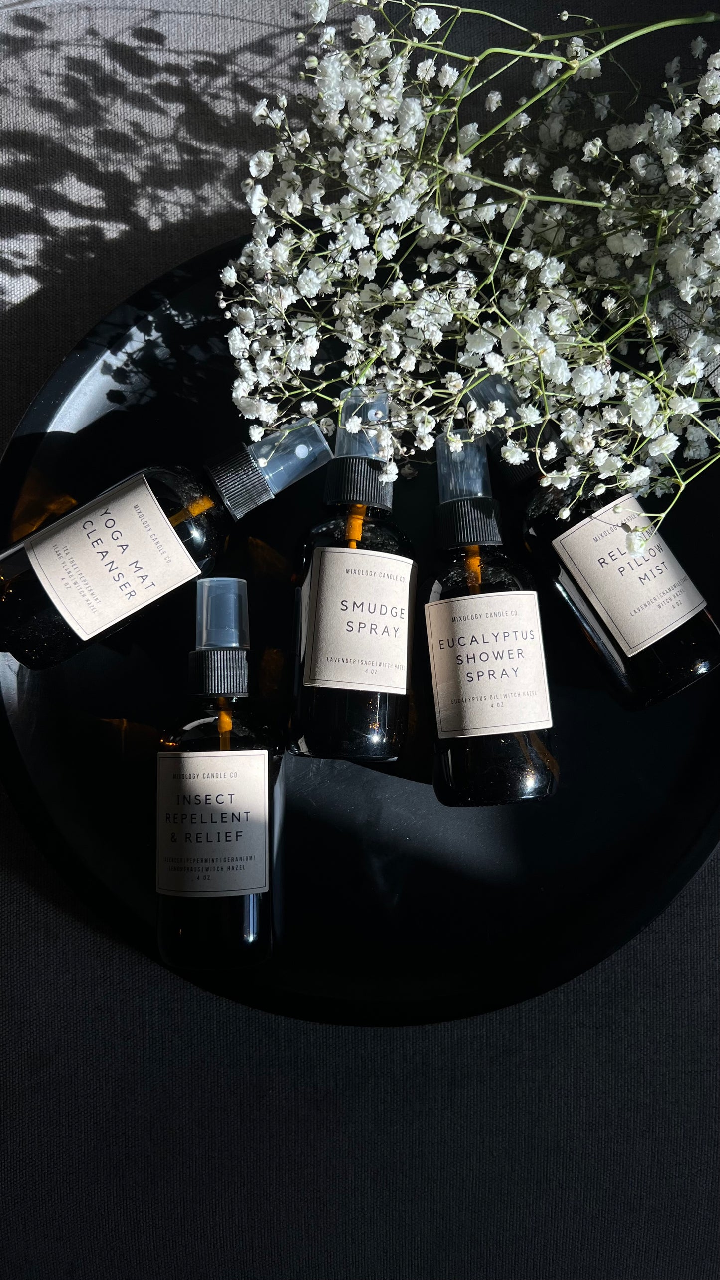 Yoga Smudge Spray, 4 oz Lavender and Sage Infusion, Amethyst Infused Smudge Spray, Room Spray, Meditation Spray