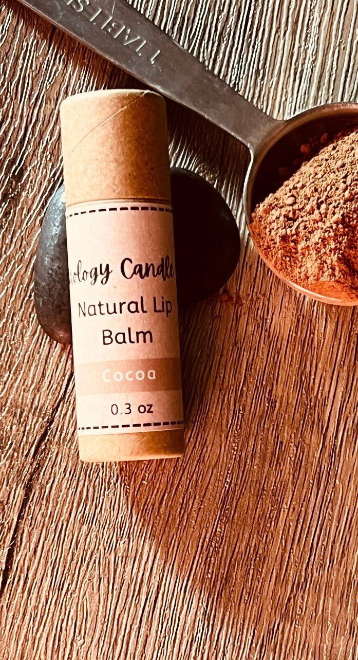 Natural Lip Balms - Original, Lavender, Mint, Grapefruit, and Cocoa Flavors
