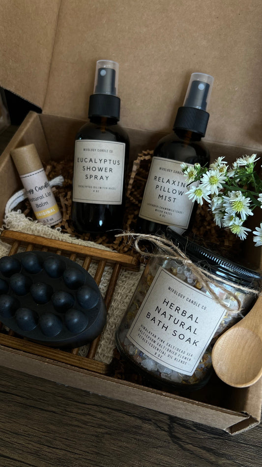 Handmade Spa Set,Natural Self-Care Essentials