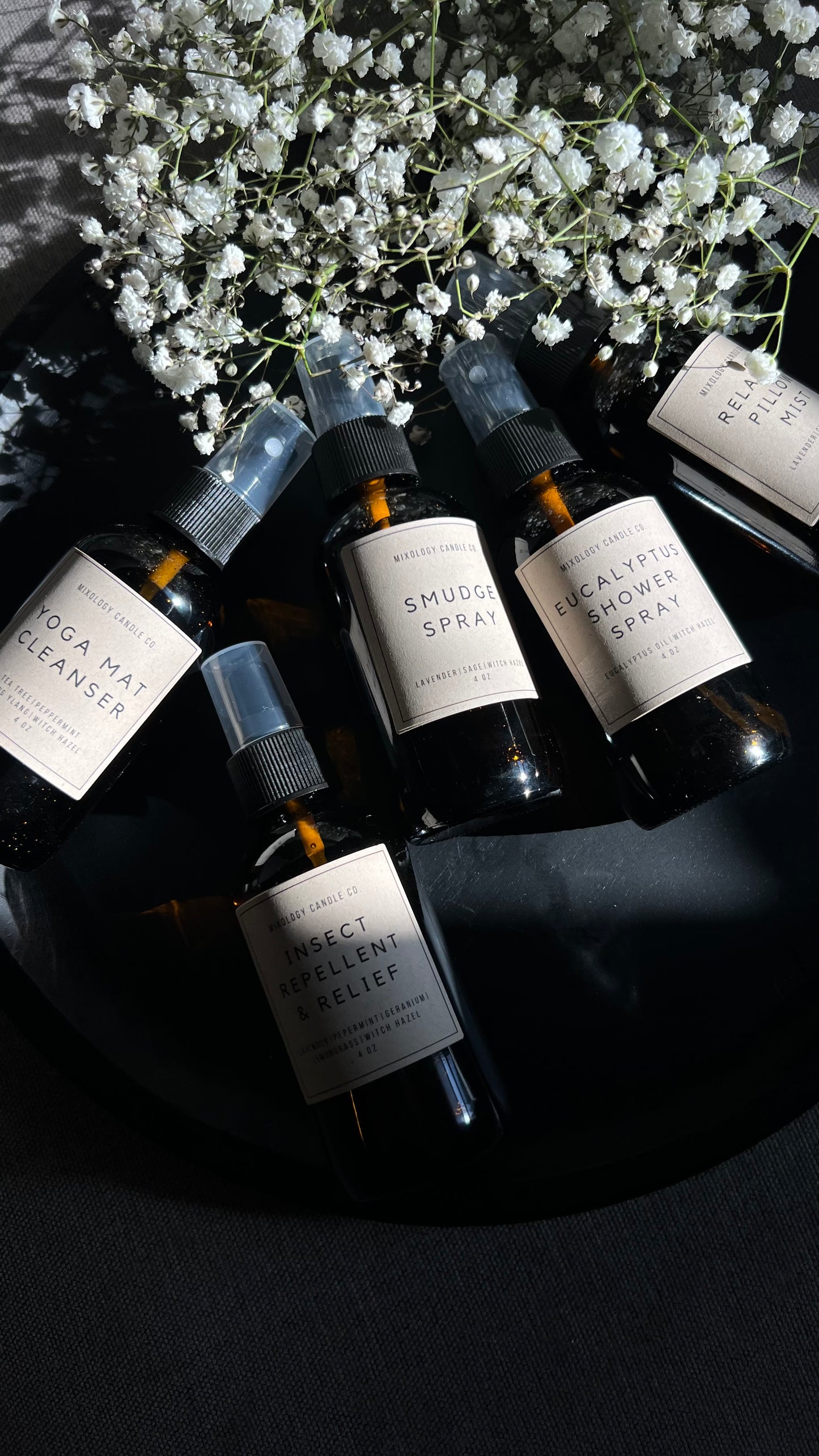 Relaxing Pillow Mist, Lavender, Chamomile, and Sage Essential Oils, 4 oz