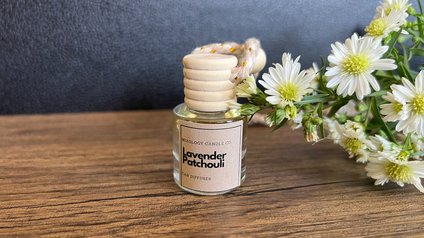 Beautiful Car Diffuser with Rose Quartz