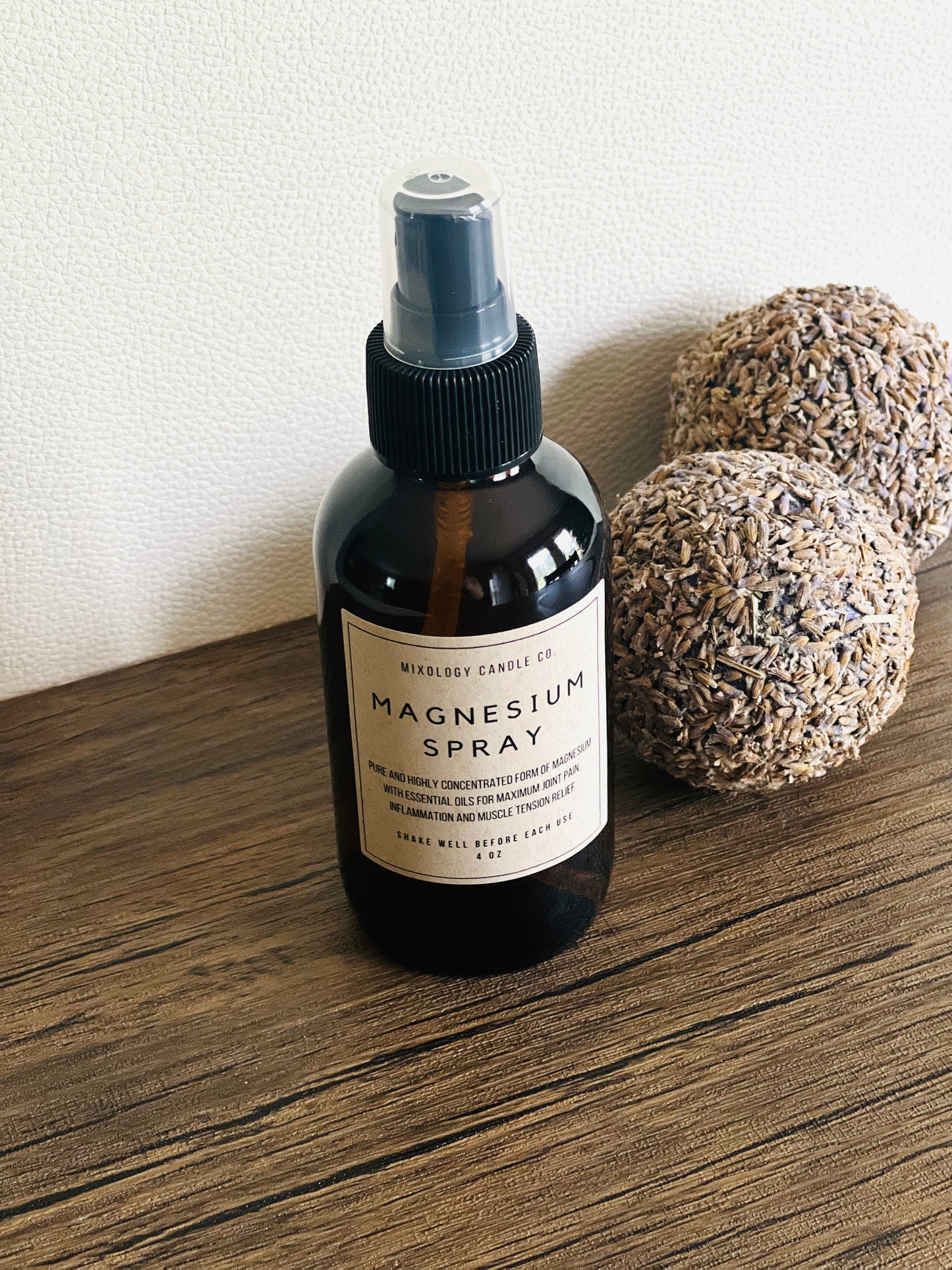 Magnesium Spray With Lavender Oil| Natural Soothe and Relax with Lavender| Natural Muscle Relief | Inflammation Relief| Joint Pain Relief