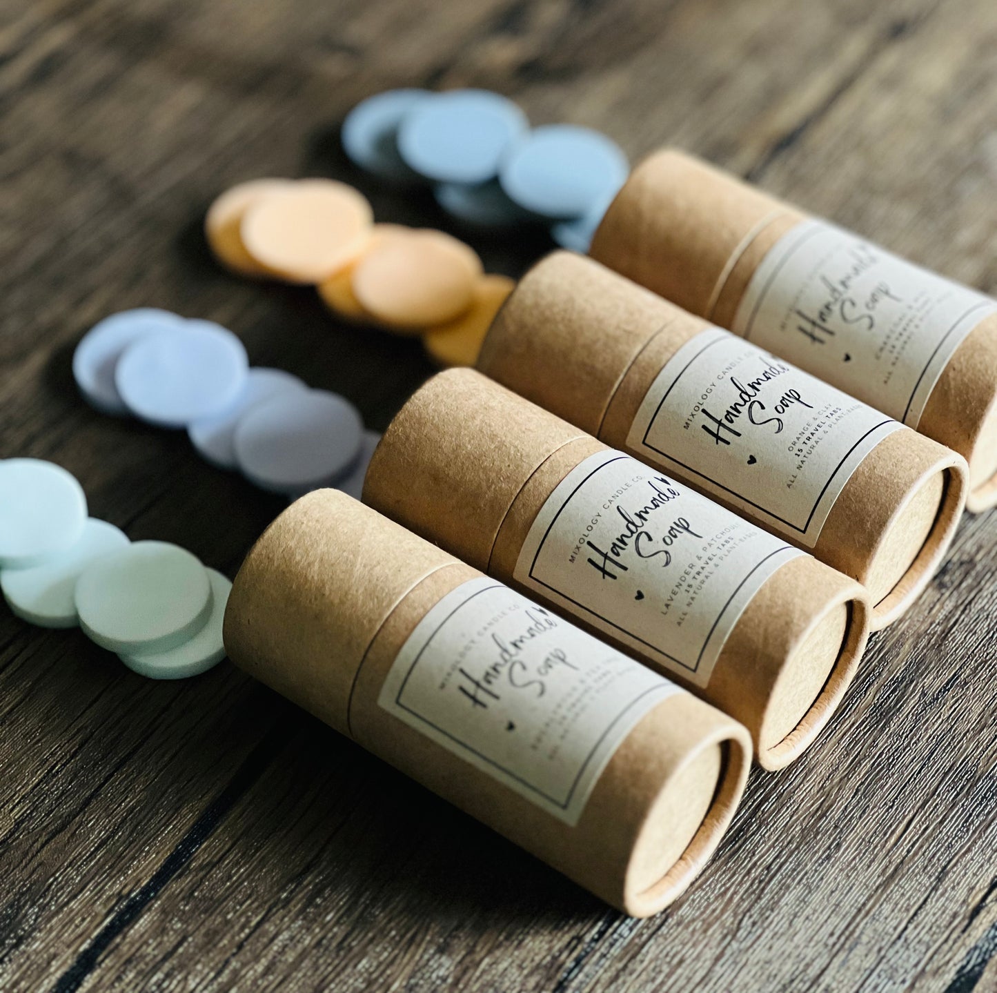 Handmade Natural Travel Soap