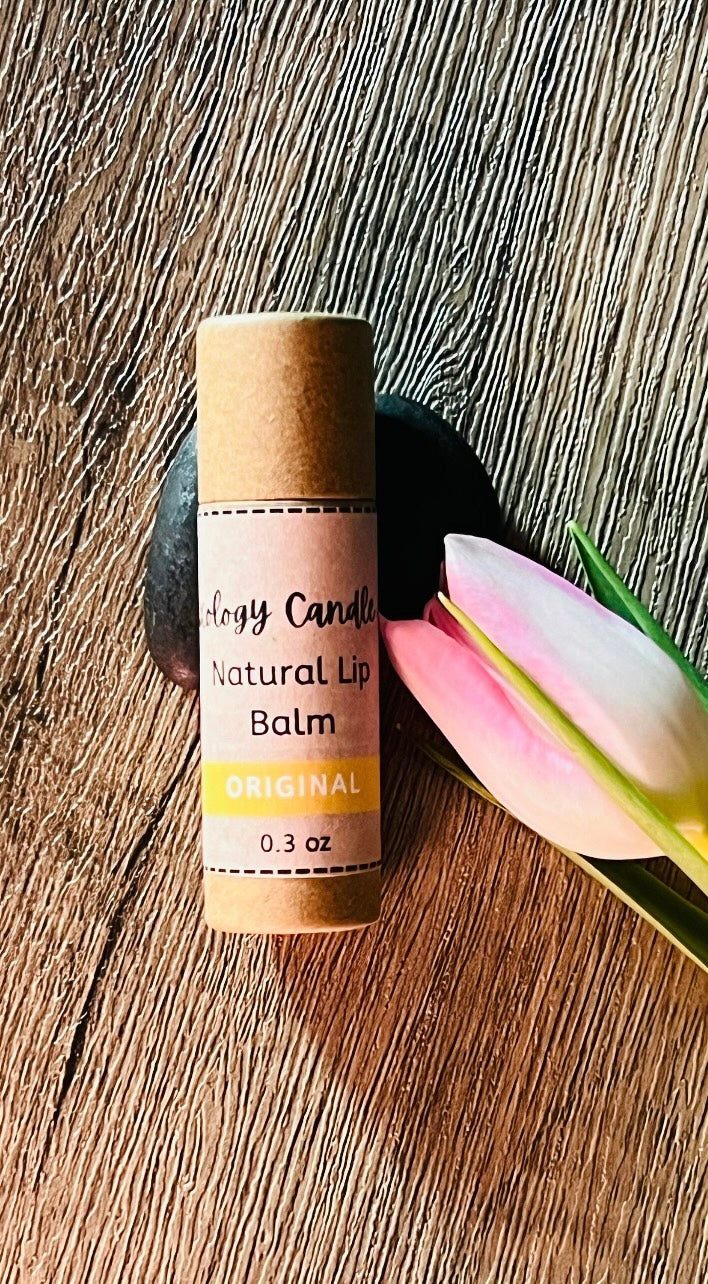 Natural Lip Balms - Original, Lavender, Mint, Grapefruit, and Cocoa Flavors
