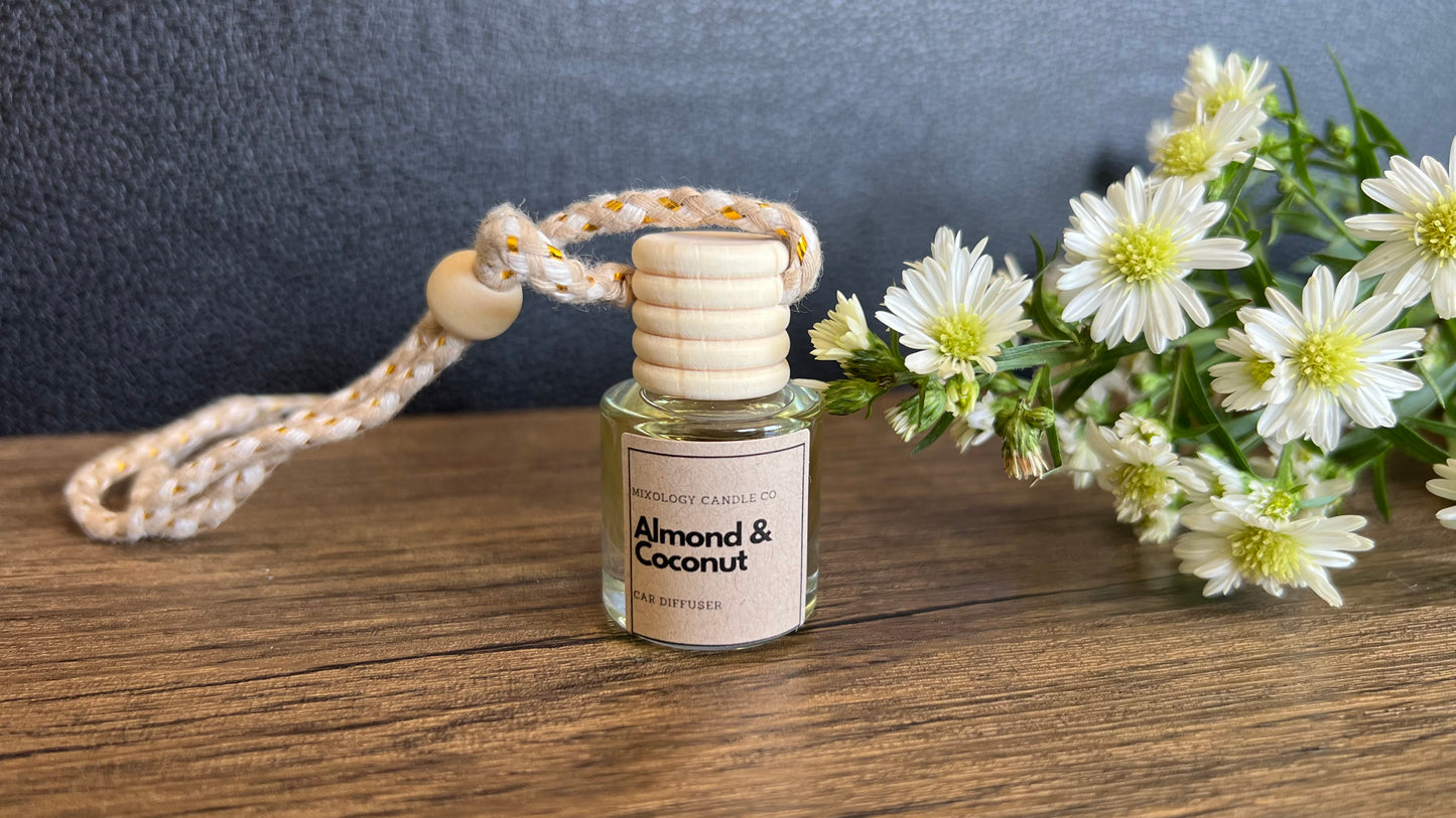 Beautiful Car Diffuser with Rose Quartz