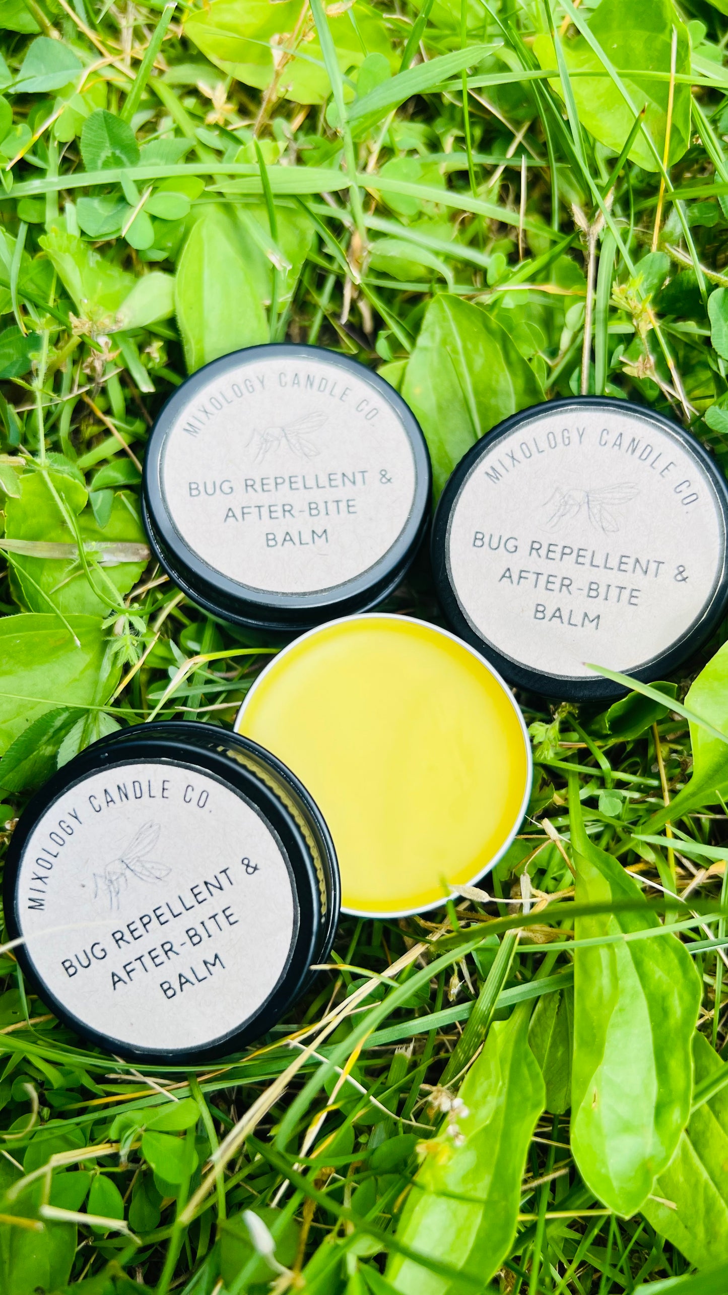 All-Natural Bug Repellent & After-Bite Balm | Handmade with Beeswax, Coconut Oil, and Essential Oils | Keep Bugs Away Naturally